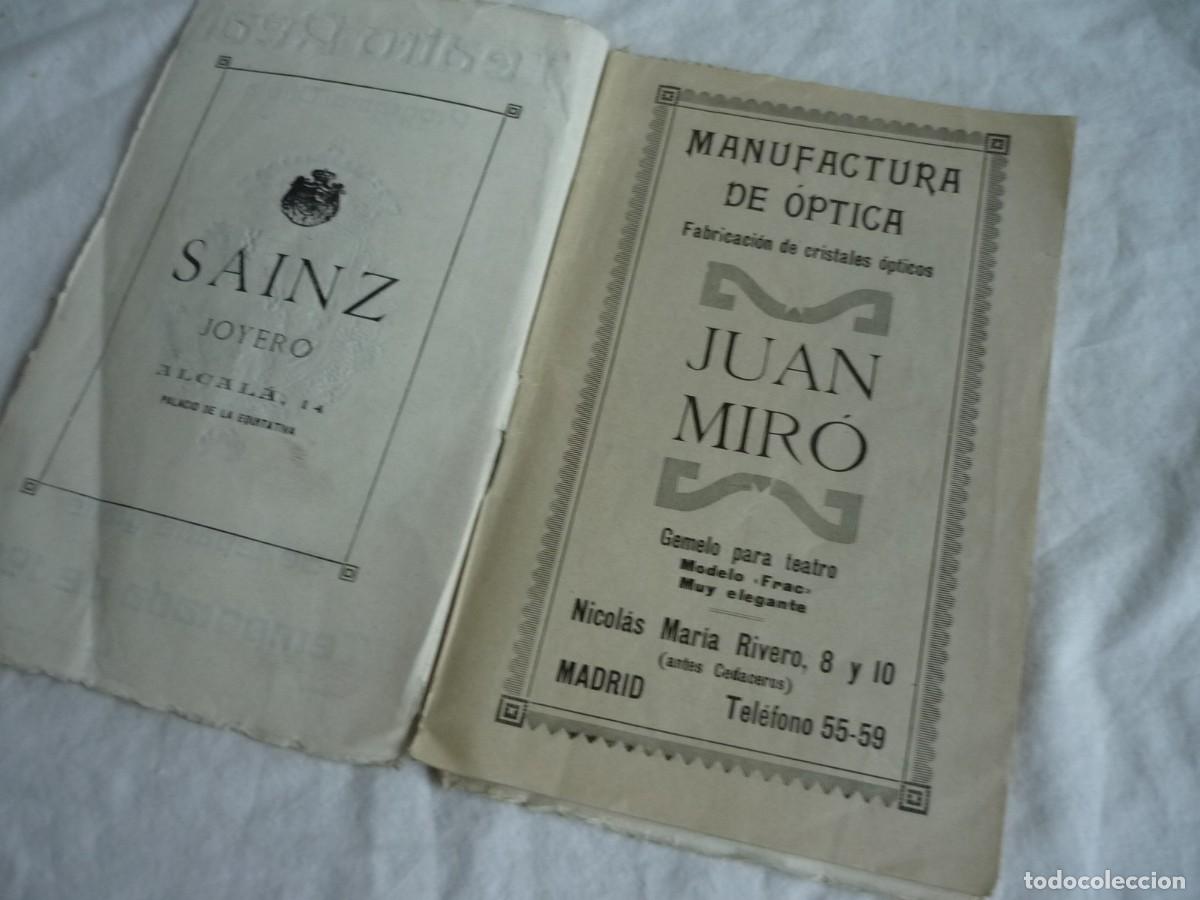 Coleccionismo: Programa oficial Teatro Real Temporada 1917 - Foto 4