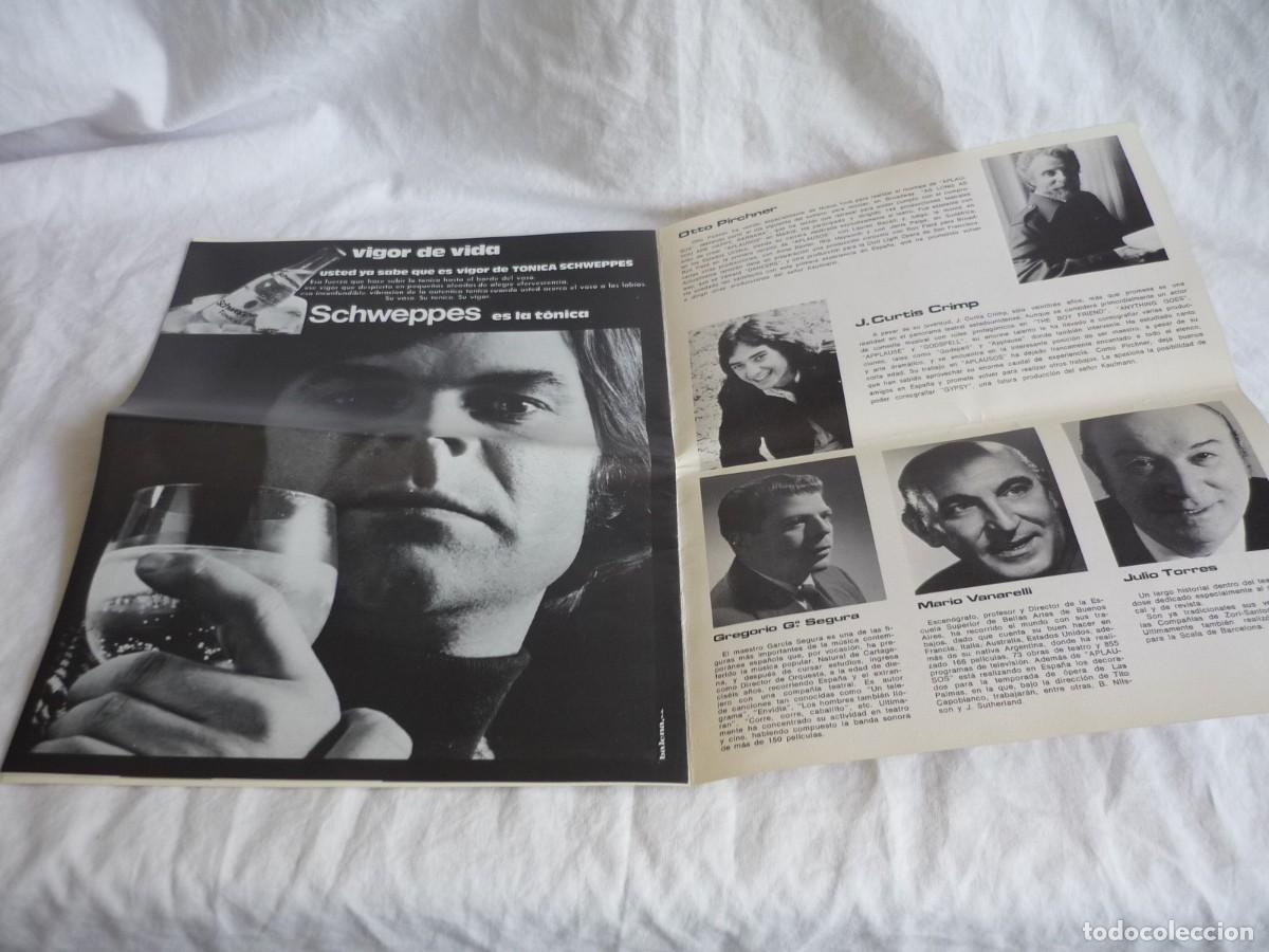 Coleccionismo: Programa de Teatro Barcel&oacute; Aplausos 1974, 10 p&aacute;g. - Foto 6