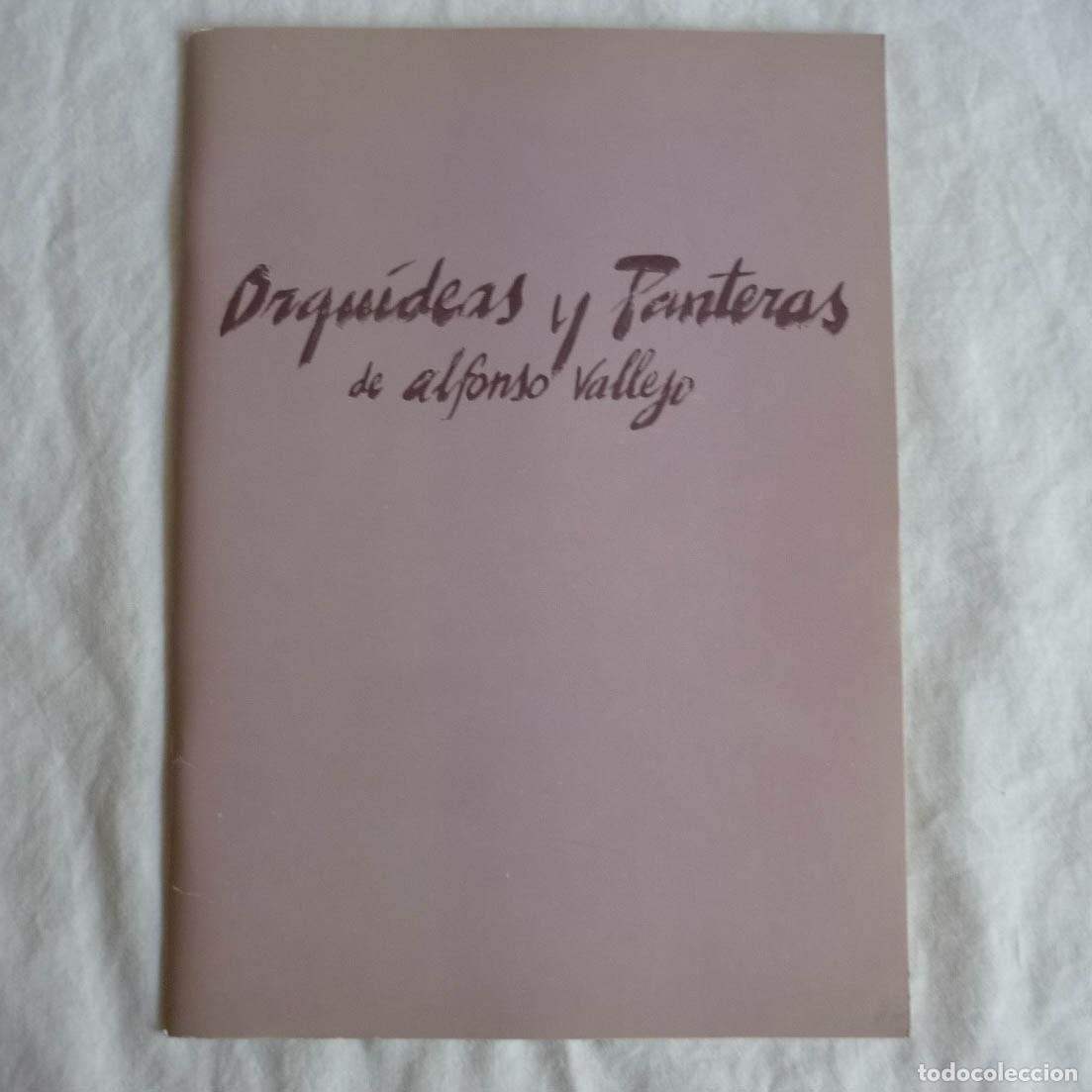 Collezionismo: Programa de Teatro Espa&ntilde;ol Orqu&iacute;deas y panteras Alfonso Vallejo, 40 p&aacute;g. 1984
