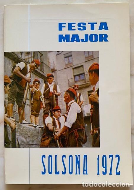 Coleccionismo: PROGRAMA FESTA MAJOR DE SOLSONA 1972 - Foto 1