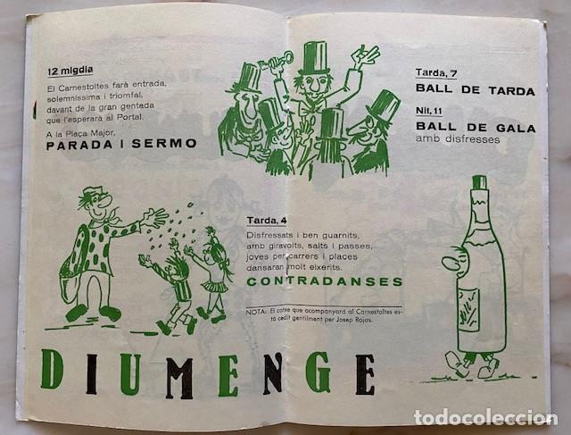 Coleccionismo: PROGRAMA CARNAVAL DE SOLSONA 1974 - Foto 3
