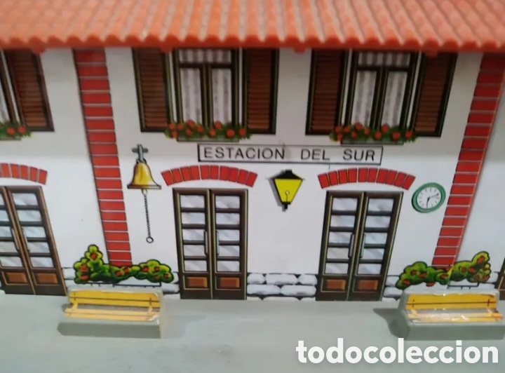 Coleccionismo: Maqueta estaci&oacute;n tren - Foto 4