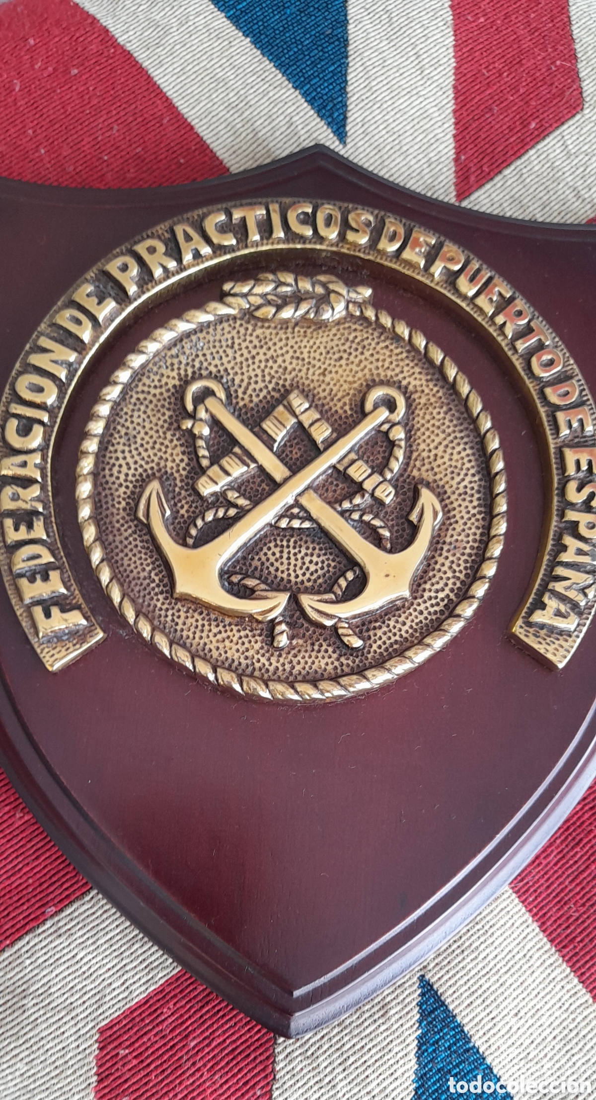 Coleccionismo: Metopa madera y bronce - Foto 3