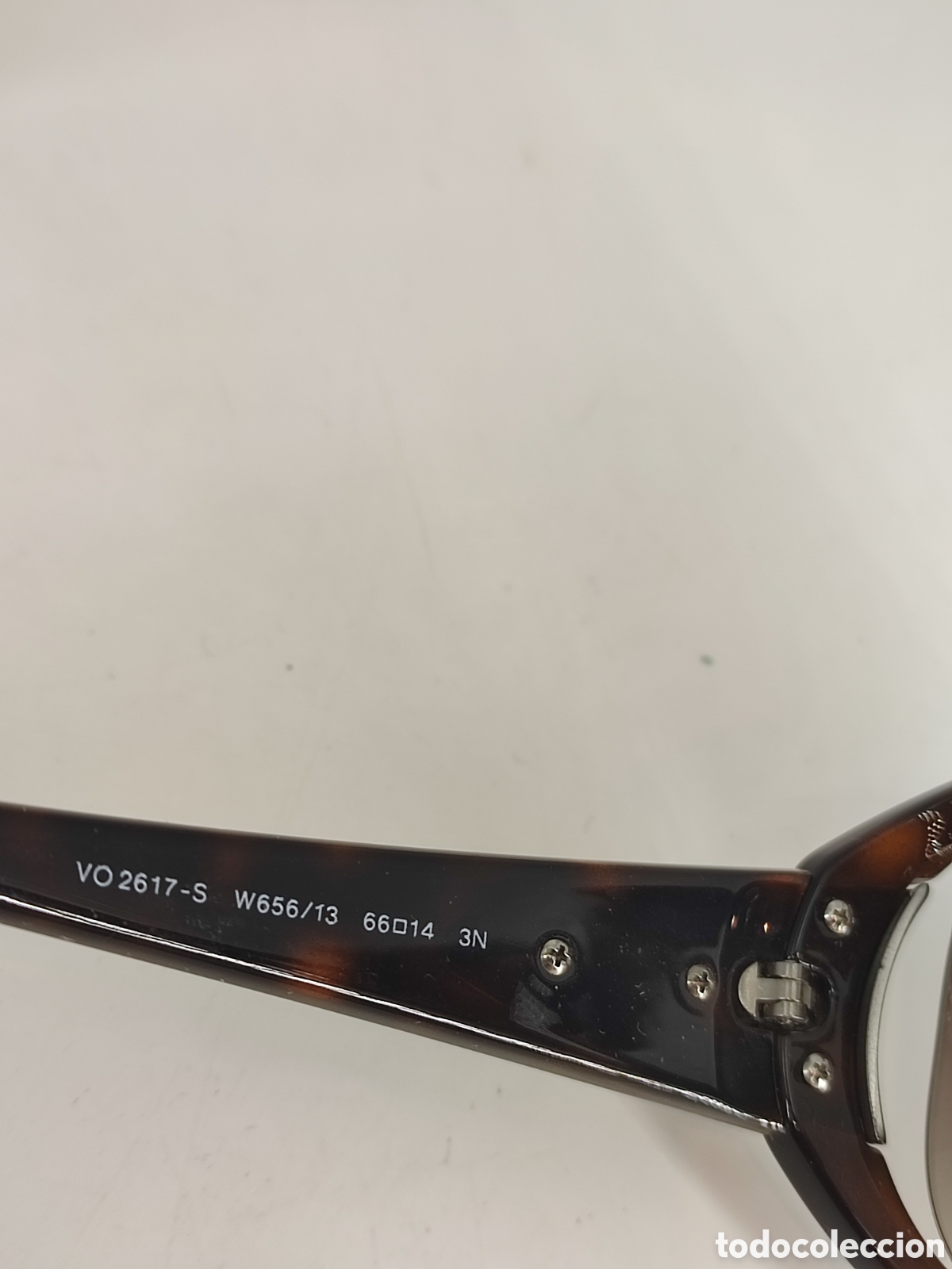 Coleccionismo: Gafas de sol Vogue Marr&oacute;n con funda en impecable estado. - Foto 10