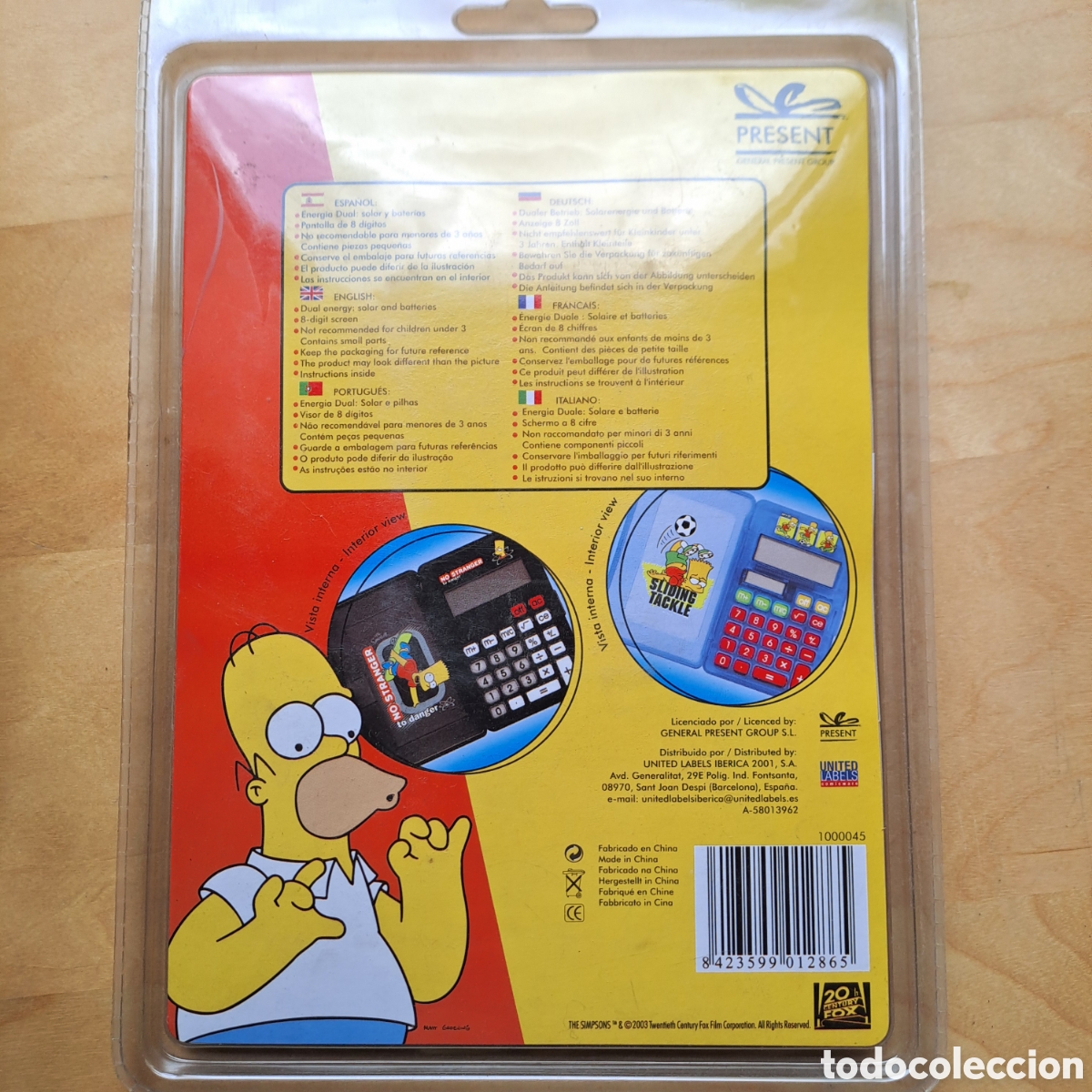 Coleccionismo: Calculadora infantil - Foto 2