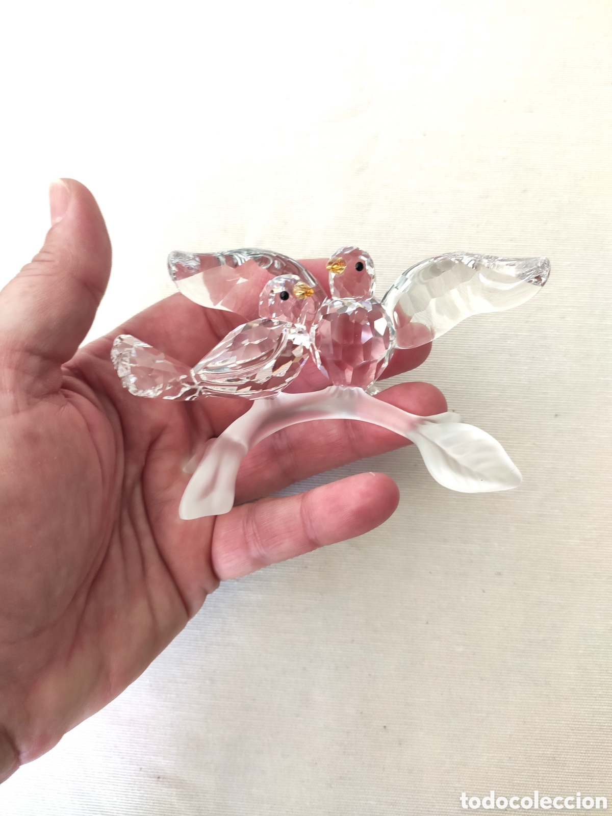 Coleccionismo: Pajaros Swarovski cristal - Foto 2