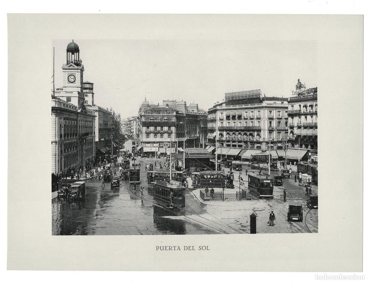 Coleccionismo: MADRID.- PUERTA DEL SOL. 30X22. - Foto 1