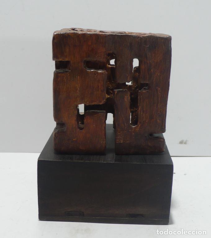 Colecionismo: PEQUE&Ntilde;A ESCULTURA EN CARTON Y YESO