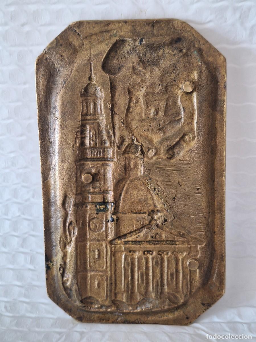 Coleccionismo: Cenicero bronce Alcoy - Foto 2