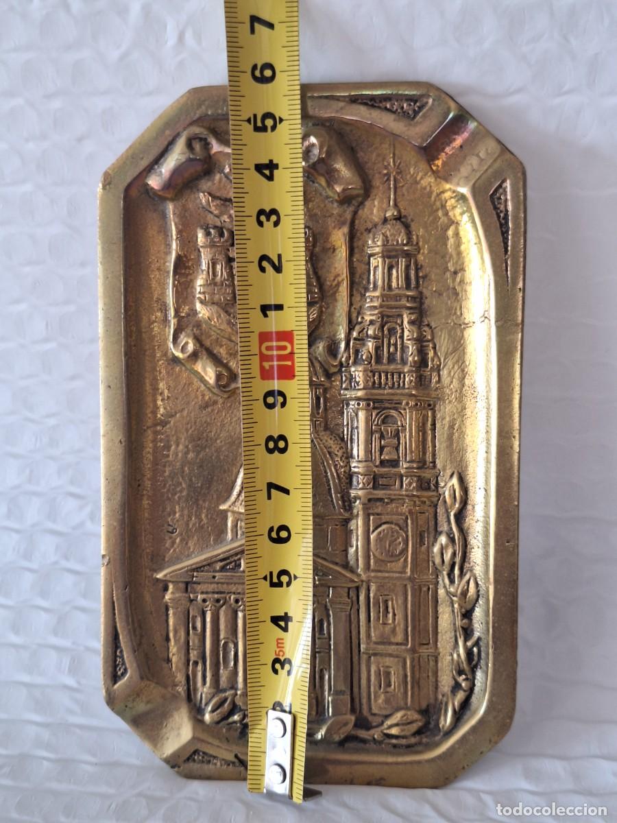 Coleccionismo: Cenicero bronce Alcoy - Foto 3