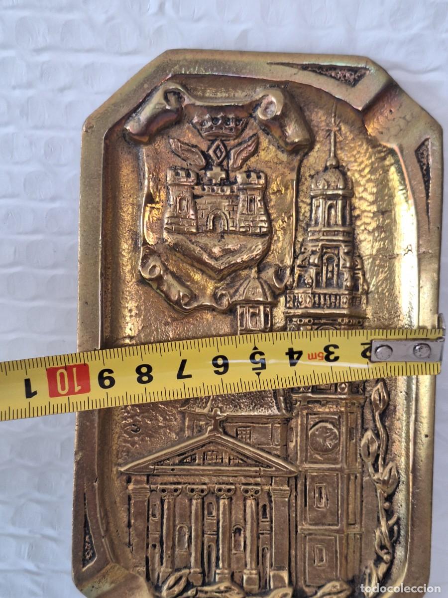 Coleccionismo: Cenicero bronce Alcoy - Foto 4