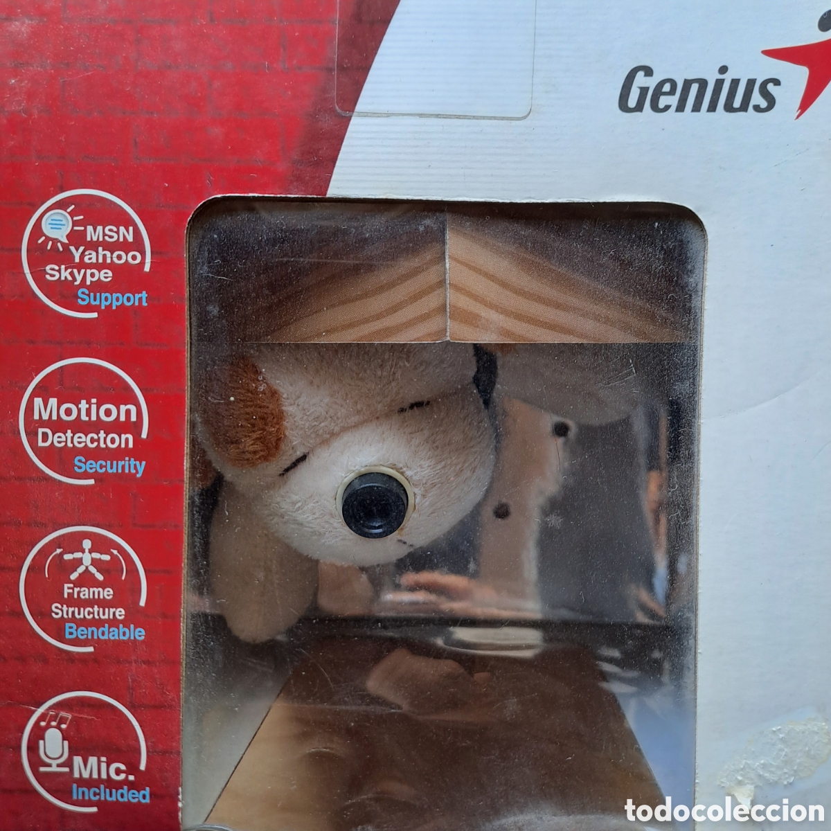Coleccionismo: Webcam Genius Look 312P peluche - Foto 2