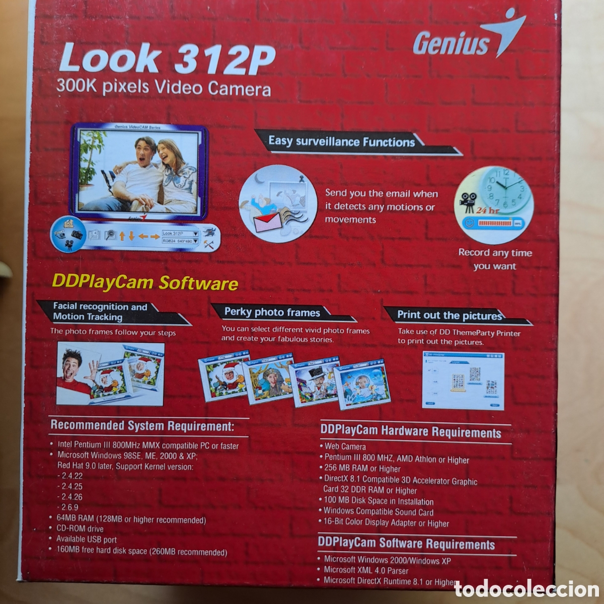 Coleccionismo: Webcam Genius Look 312P peluche - Foto 5