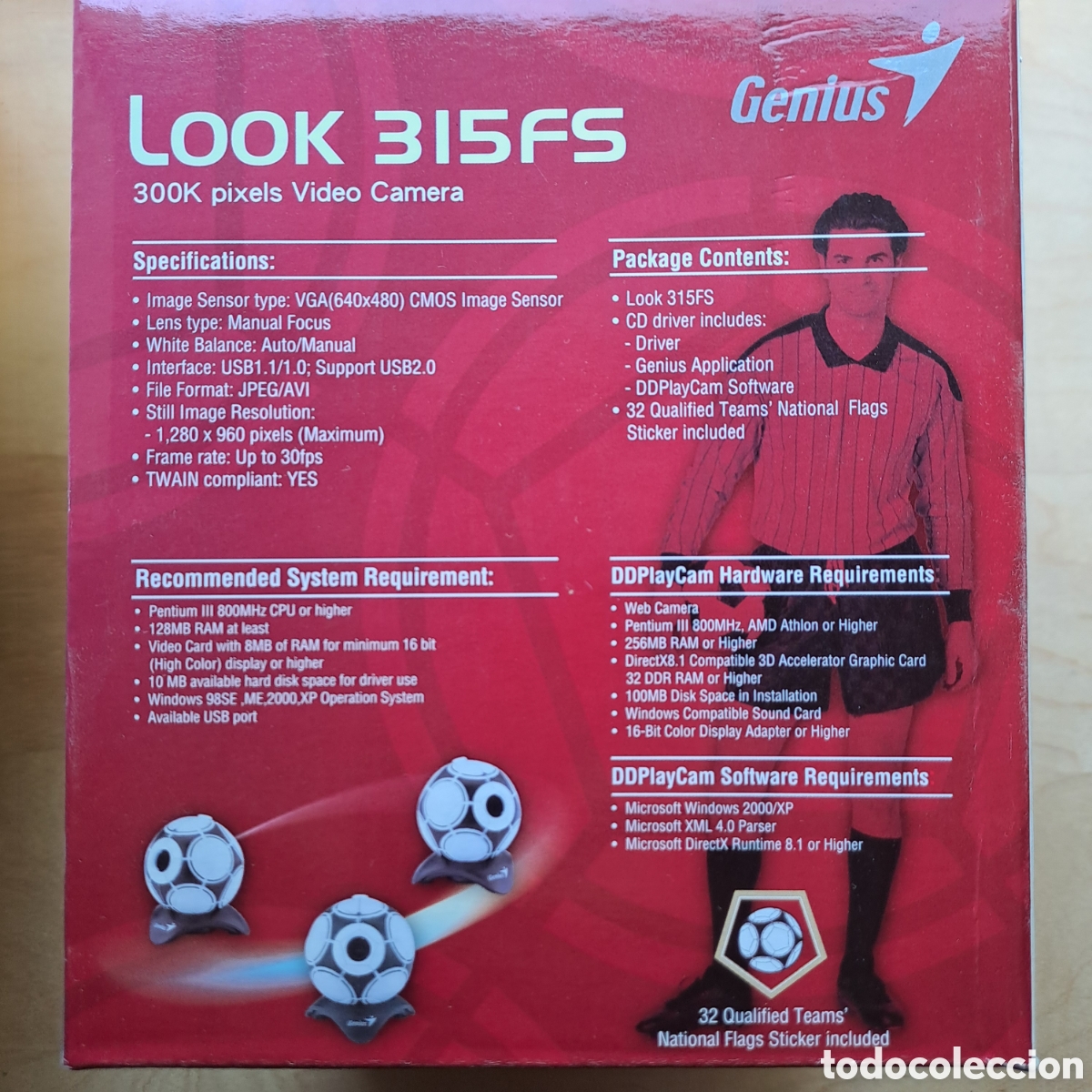 Coleccionismo: Webcam Genius Look 315FS - Foto 2