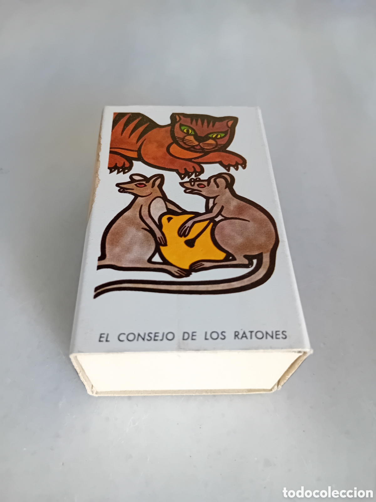 Coleccionismo: Rarisima Caja de cerillas f&oacute;sforos del Pirineo el consejo de los ratones