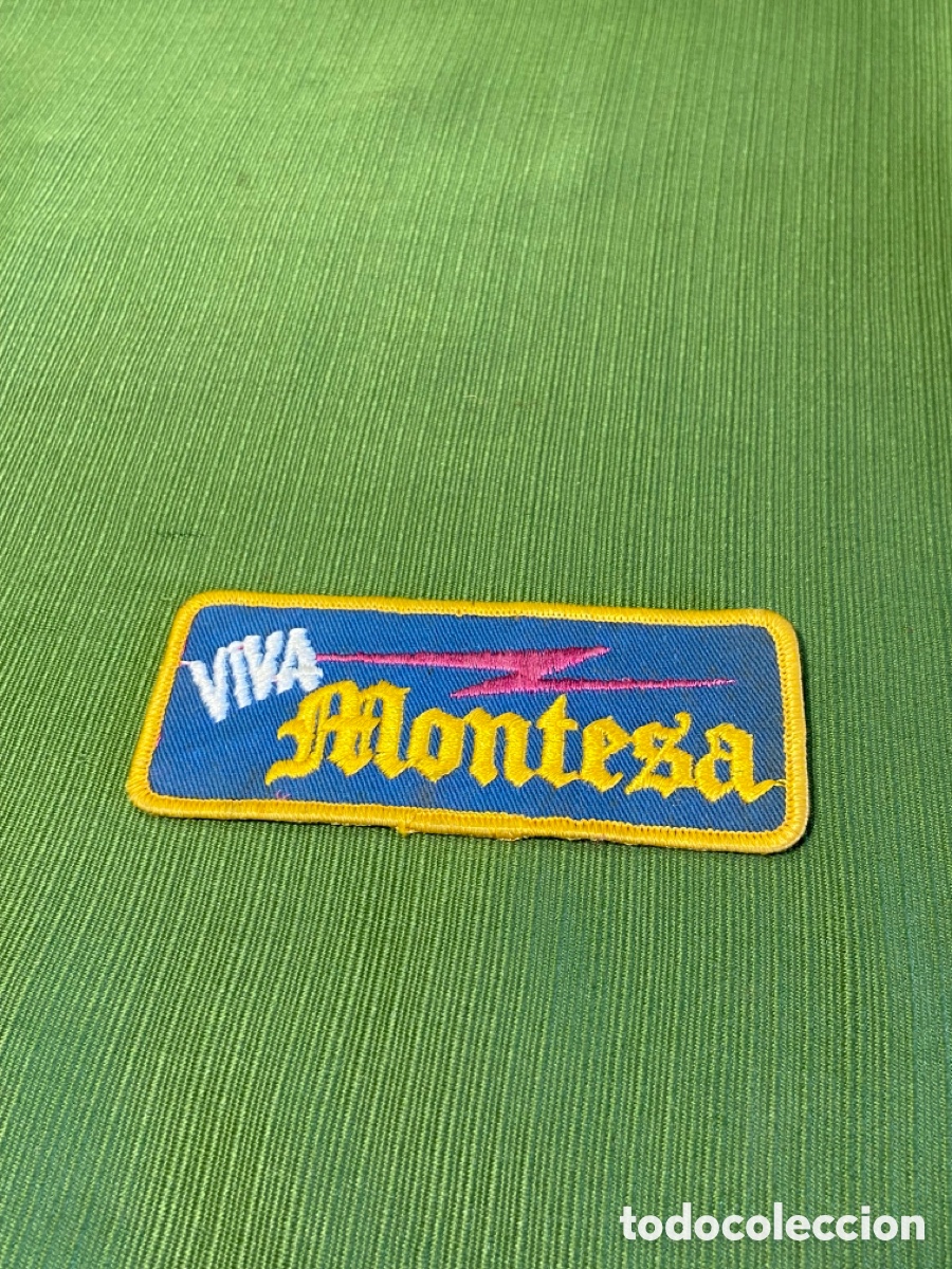 Coleccionismo: Parche viva MONTESA. - Foto 1