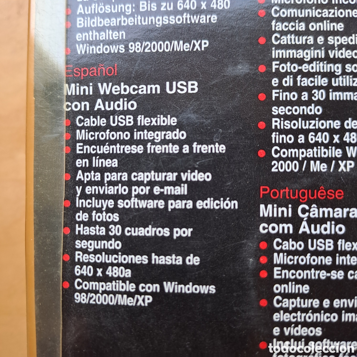 Coleccionismo: Mini webcam USB con audio - Foto 3