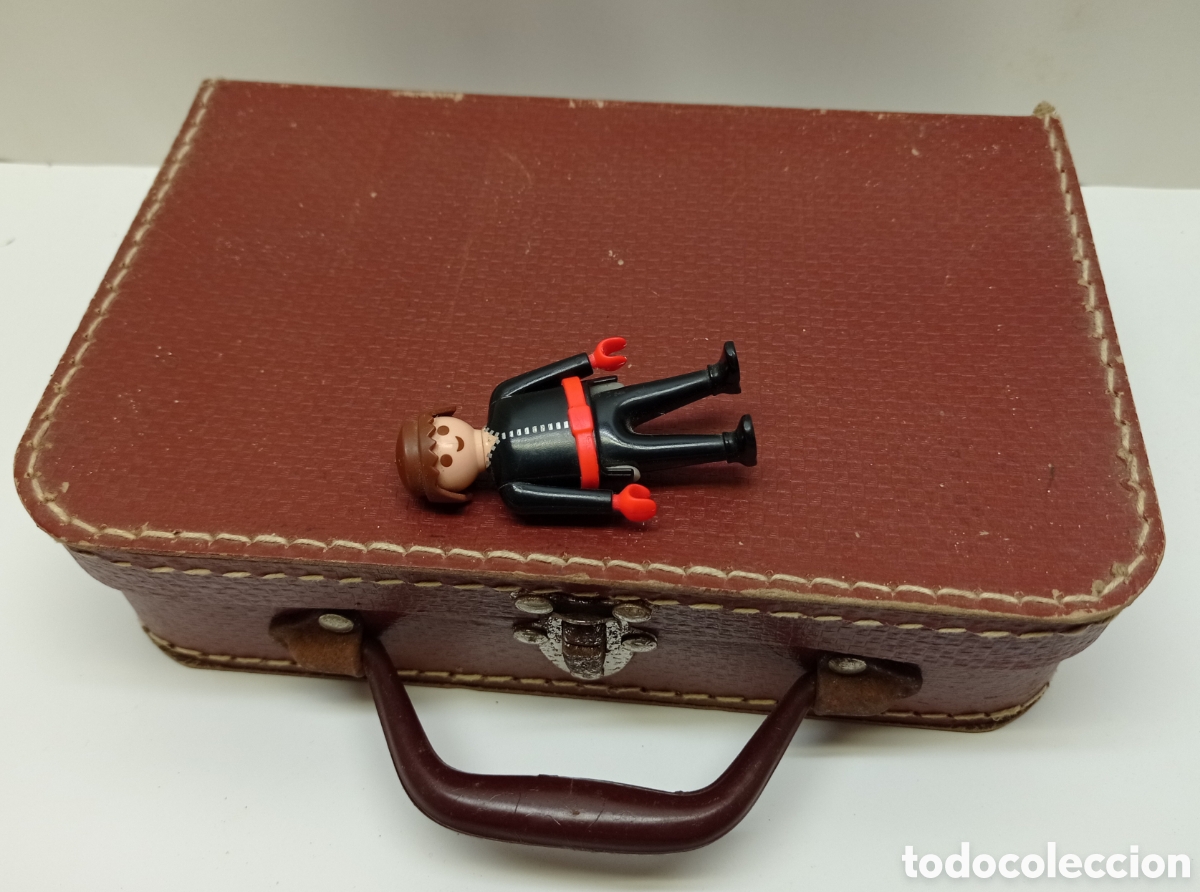 Coleccionismo: Antiguo Cabas maleta de escuela - Foto 4