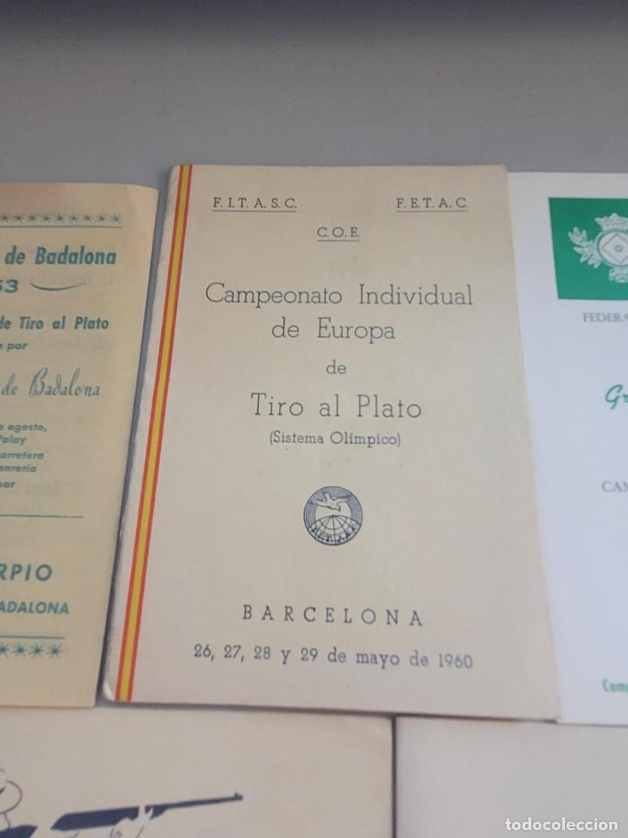 Coleccionismo: PROGRAMAS TIRO AL PLATO TIRADA DE PICHON A&Ntilde;OS 60 - Foto 7