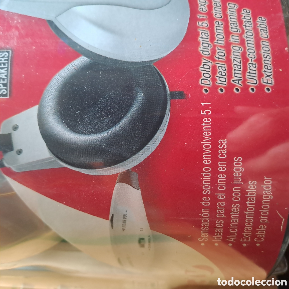 Coleccionismo: Auricular y altavoces soyntec 5.1 - Foto 5