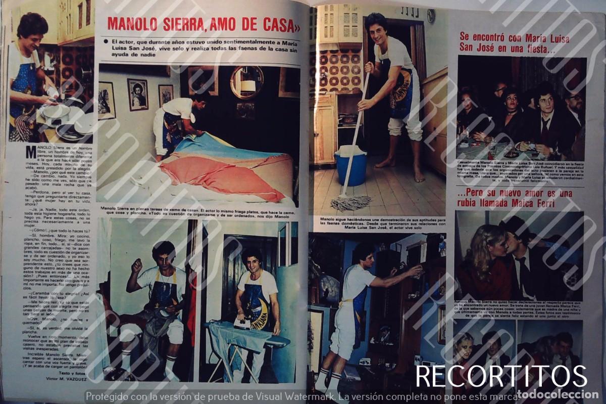 Coleccionismo: MANOLO SIERRA MARIA LUISA SAN JOSE