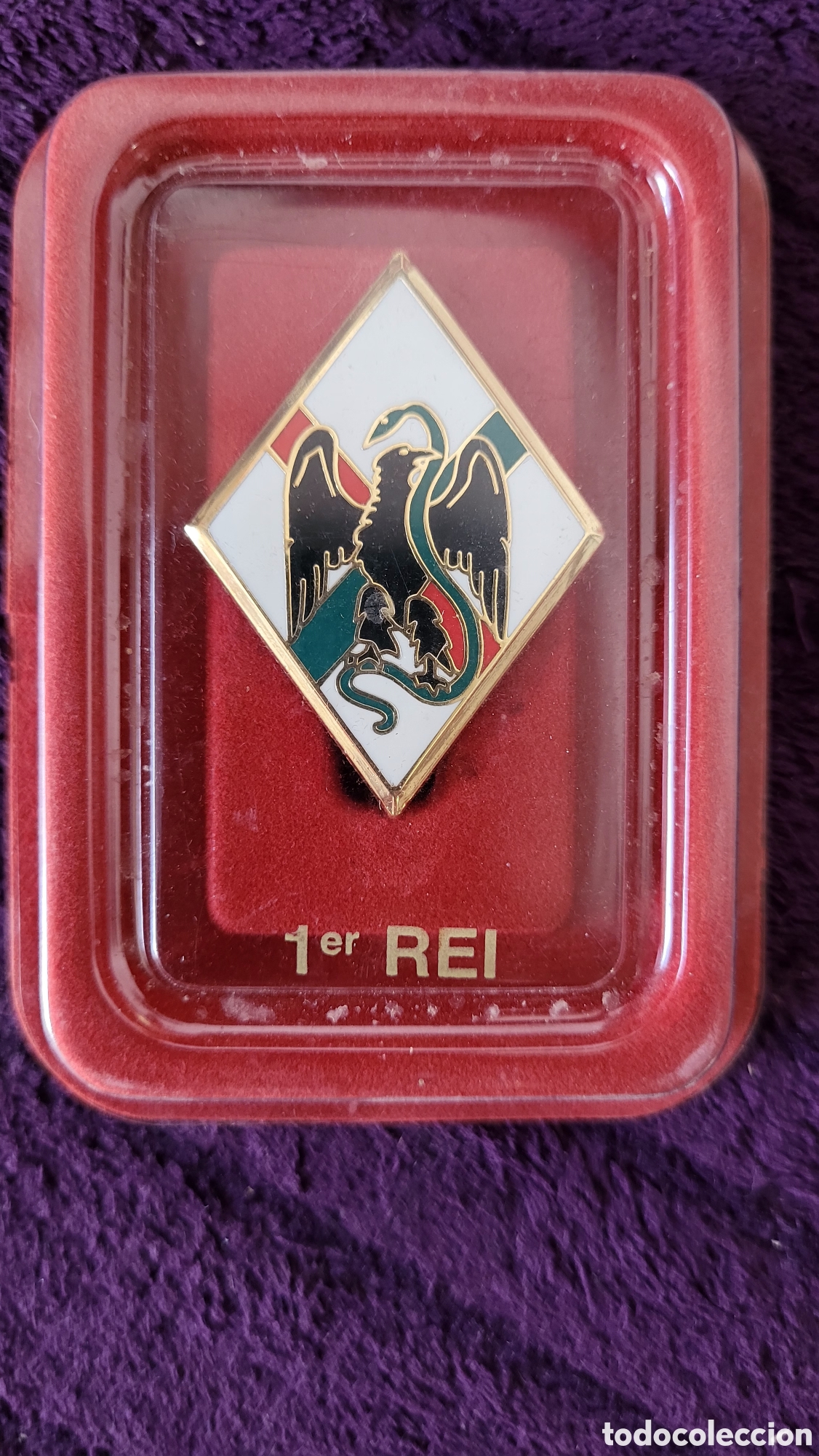 Coleccionismo: Insignia de la Legi&oacute;n Extranjera Drago