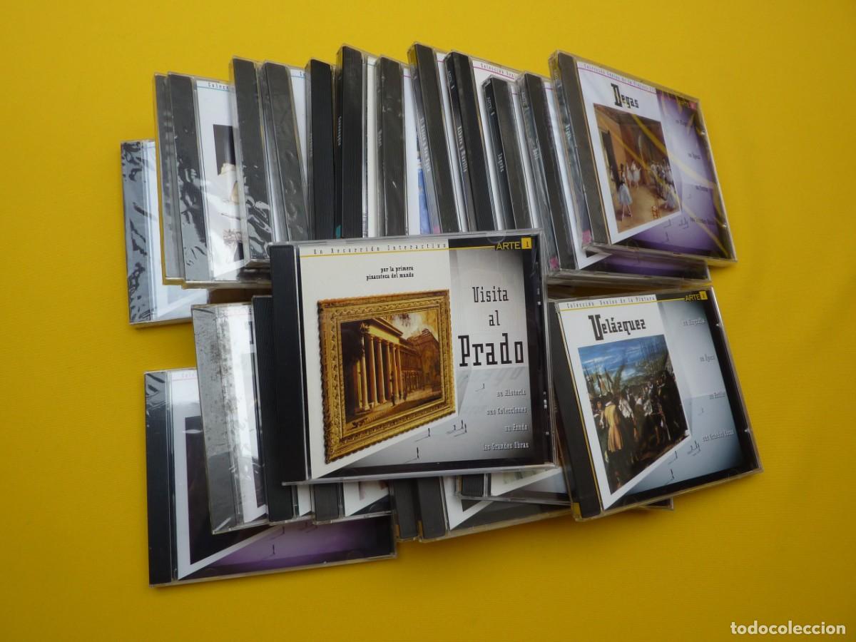 Coleccionismo: 22 CD-Rom GRANDES GENIOS DE LA PINTURA I/II/III - Velazquez - Van Gogh - Goya - Greco - Dali - Monet