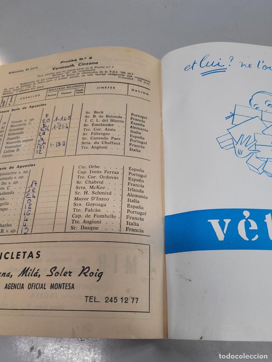 Coleccionismo: PROGRAMA CONCURSO HIPICO INTERNACIONAL BARCELONA 1964 - Foto 13