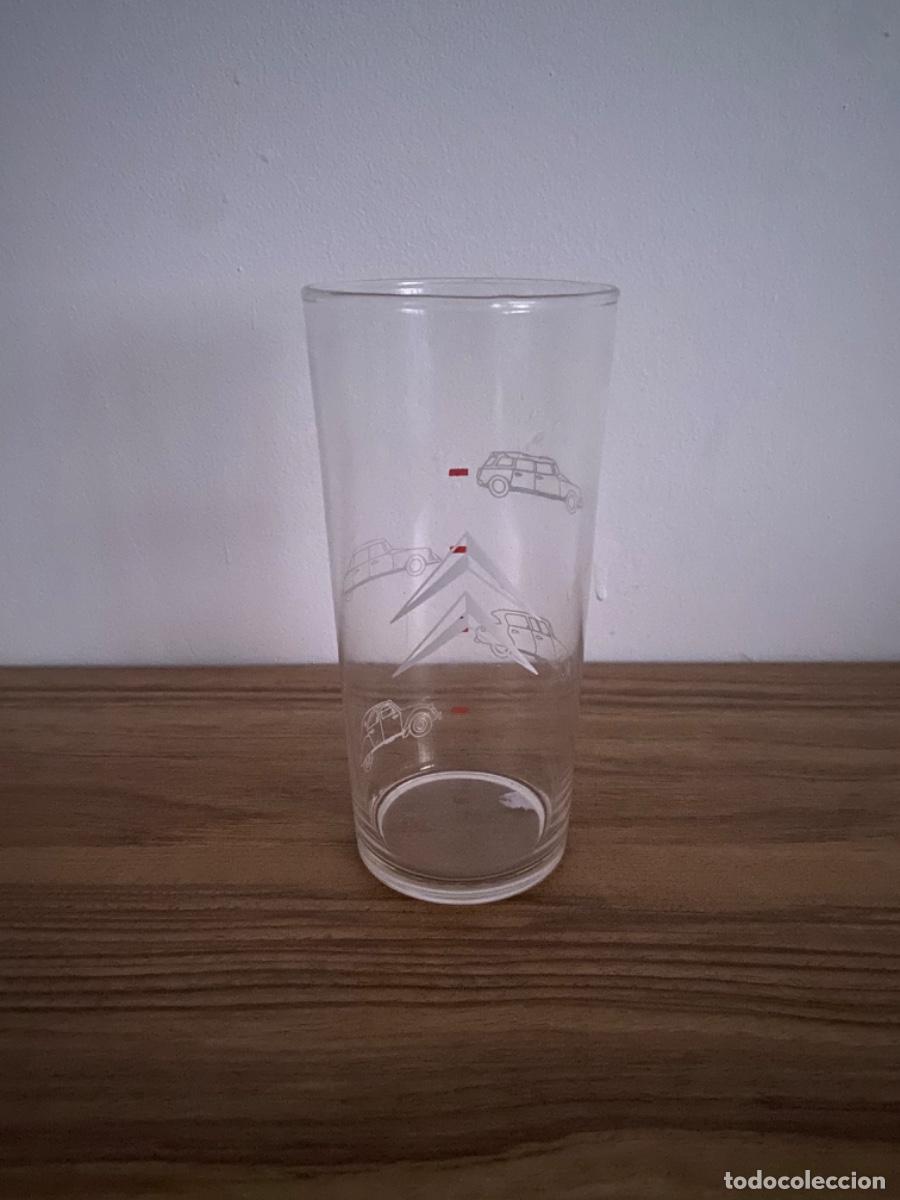 Coleccionismo: ANTIGUO Y RARO VASO CITROEN COCHES AUTOMOVILISMO