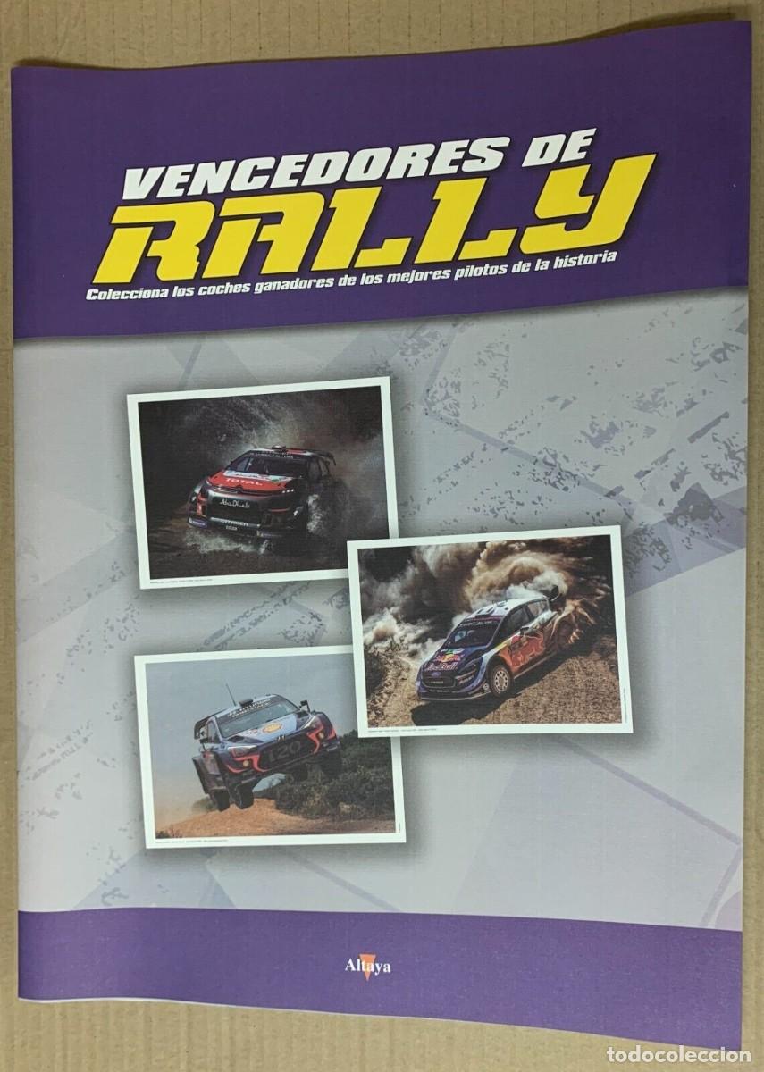 Coleccionismo: Lote 3 Laminas Vencedores de Rally - Altaya