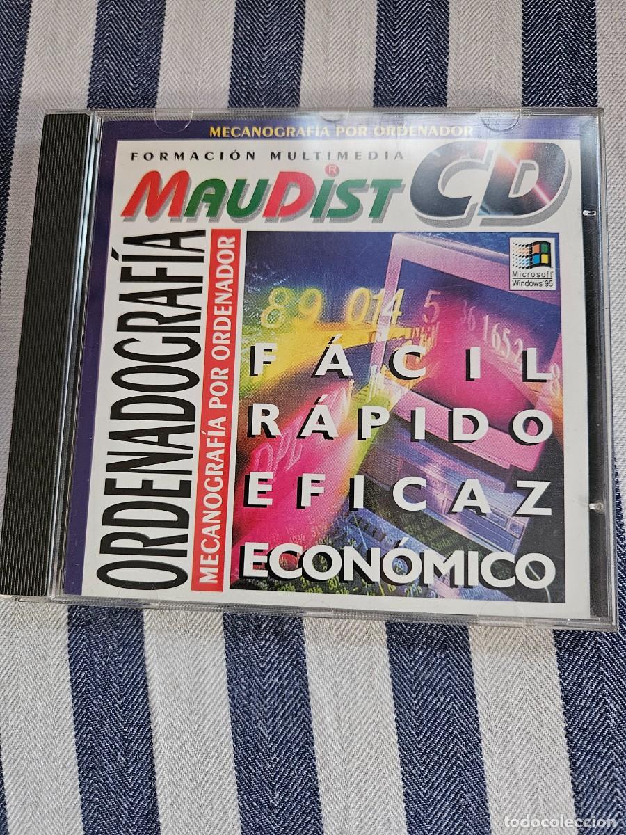Coleccionismo: CD Curso De Mecanograf&iacute;a Formaci&oacute;n Multimedia Maudist, Ordenadograf&iacute;a , 1998.