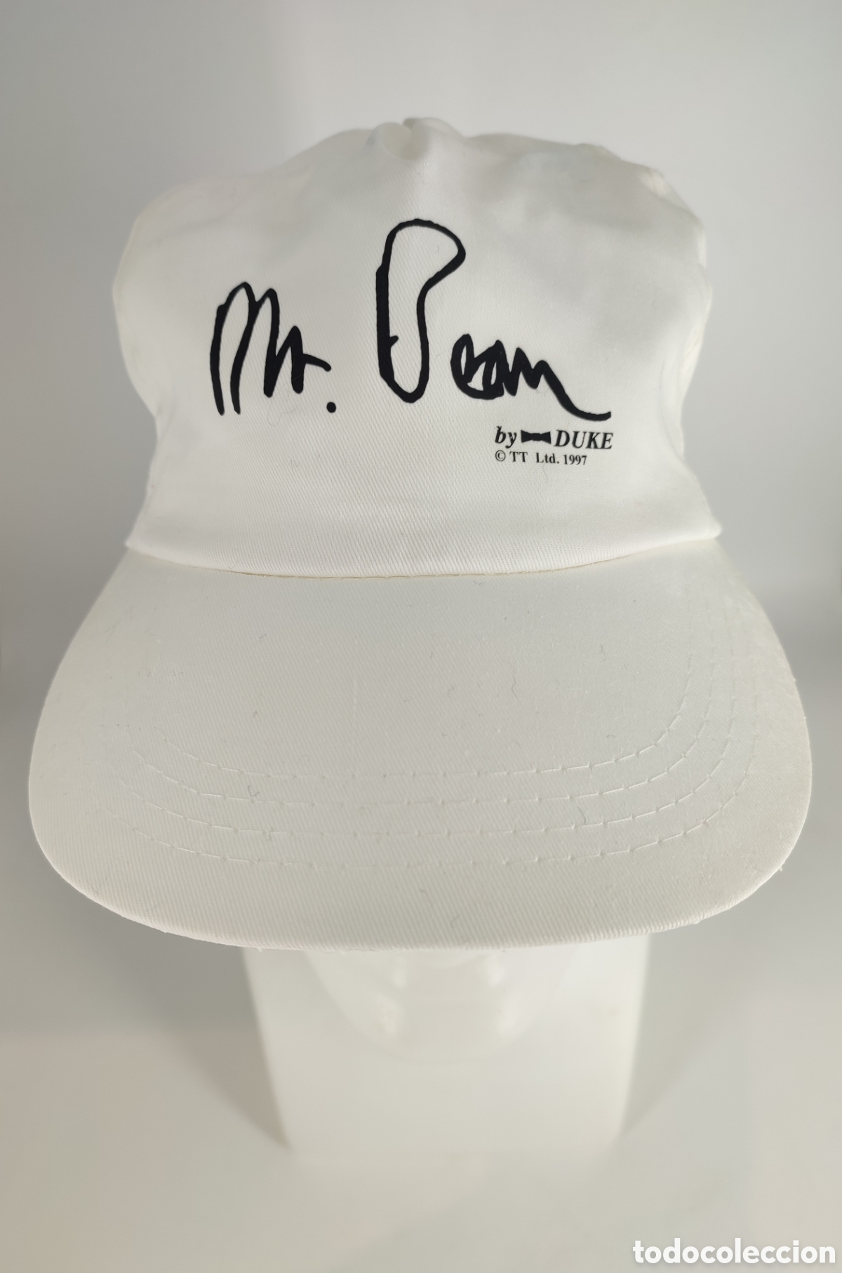 Coleccionismo: Gorra de la pel&iacute;cula de Mr. Bean estrenada en el a&ntilde;o 1997. - Foto 1