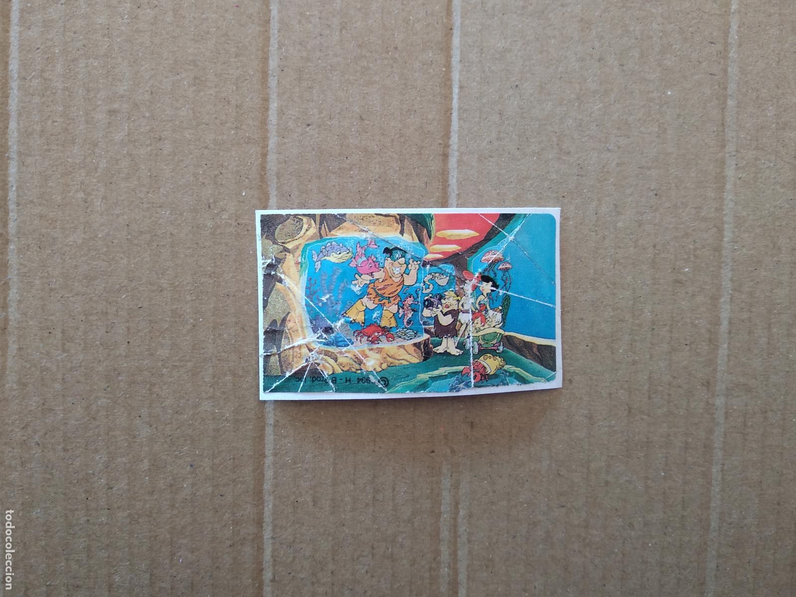 Coleccionismo: CHICLE DE LOS PICAPIEDRA - Foto 1