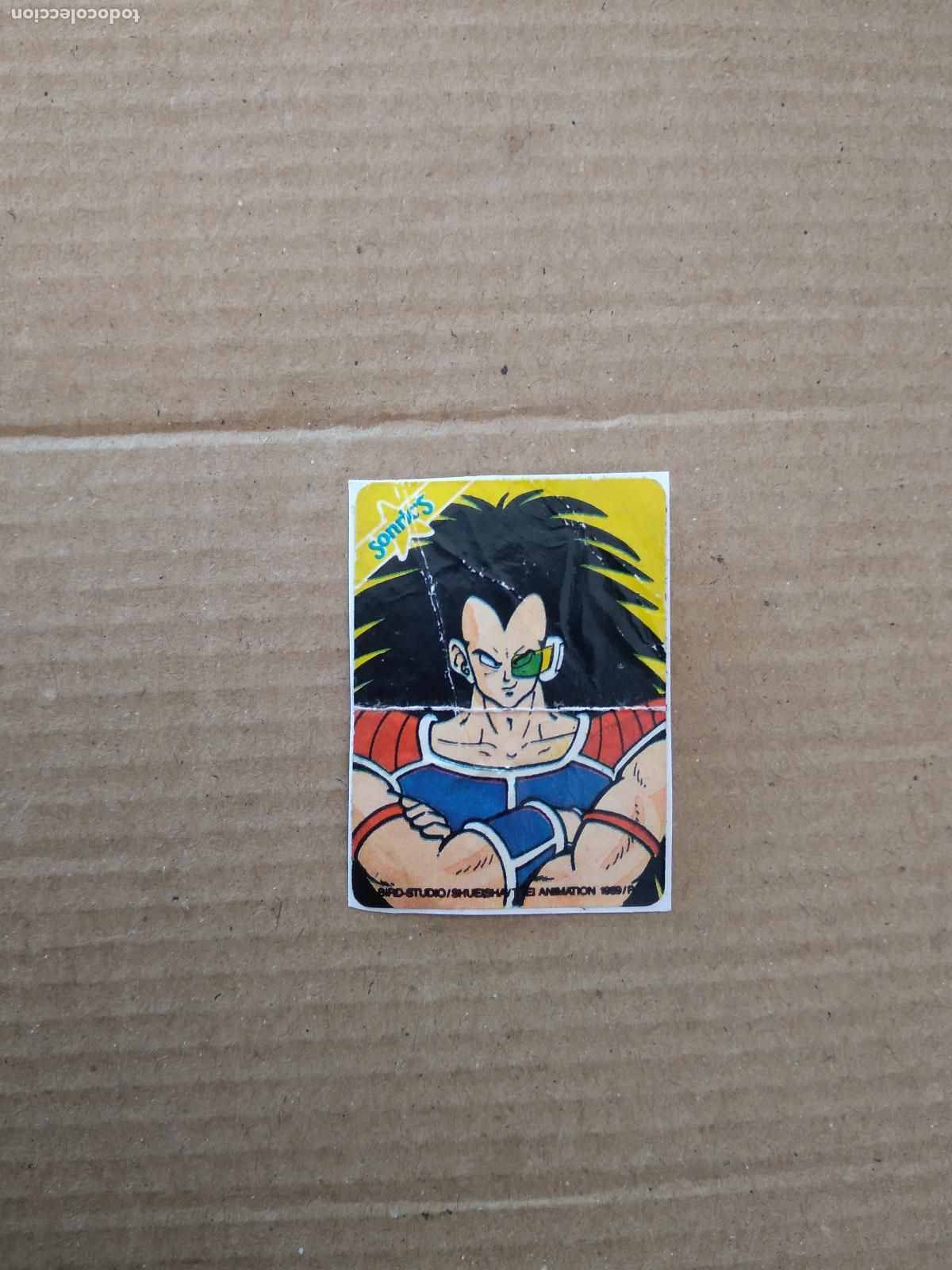 Sammeln: RADIX RADITZ ANTIGUO CROMO PEGATINA CHICLE SONRICS DRAGON BALL BOLA DRAG&Oacute;N SONRIC'S (A&Ntilde;OS 90)