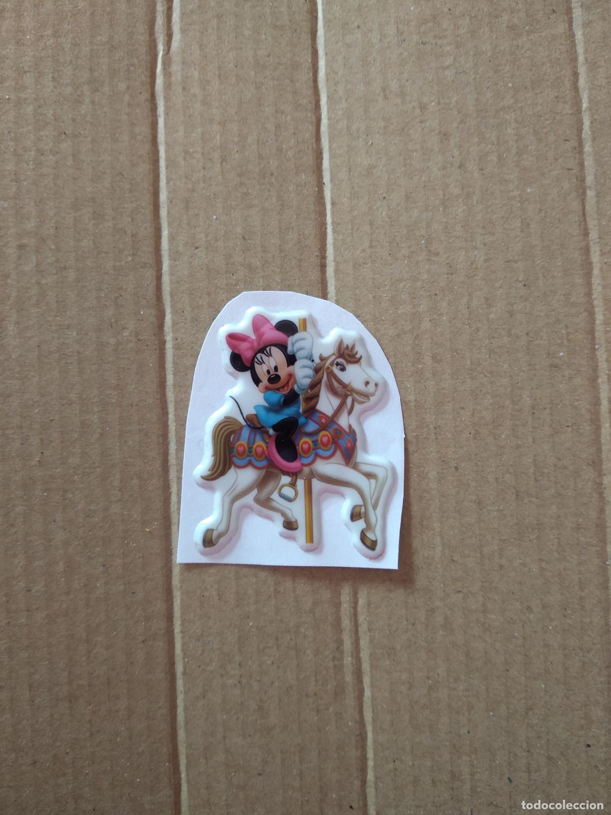 Coleccionismo: PEGATINA PERSONAJE DE MICKEY MOUSE MINNIE DISNEY MIDE 4CM X 5CM