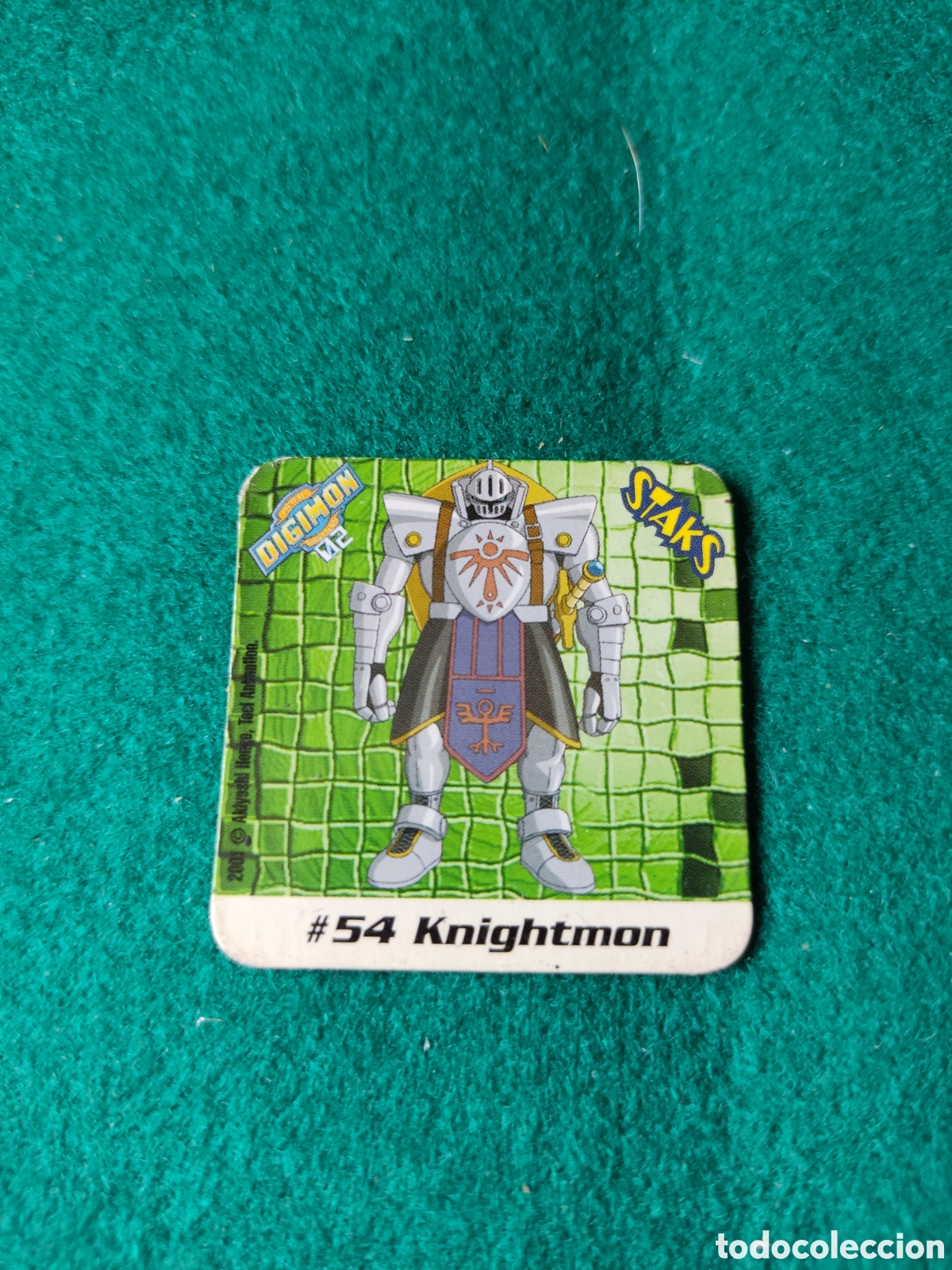 Coleccionismo: Im&aacute;n staks Digimon #54 knightmon - Foto 1