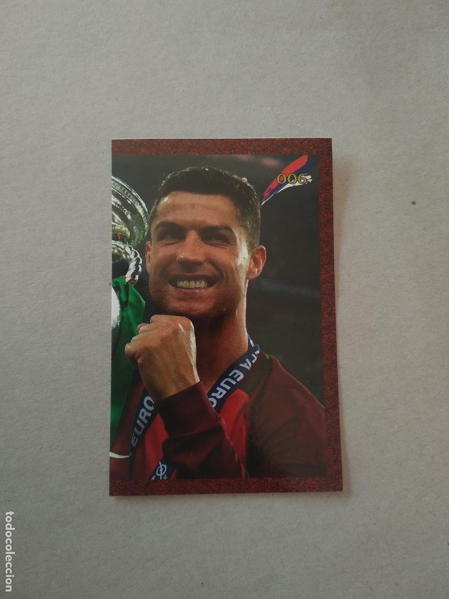 Coleccionismo: 6 CRISTIANO RONALDO CROMO FUTBOL CAMINO A RUSSIA 2018 RUMBO WORLD CUP EDITADO EN MEXICO