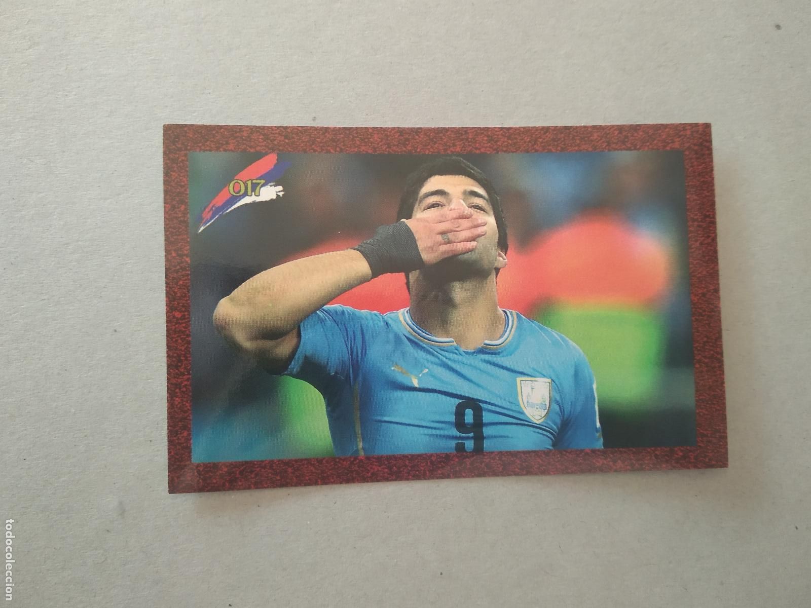 Coleccionismo: 17 LUIS SUAREZ URUGUAY CROMO FUTBOL CAMINO A RUSSIA 2018 RUMBO WORLD CUP EDITADO EN MEXICO