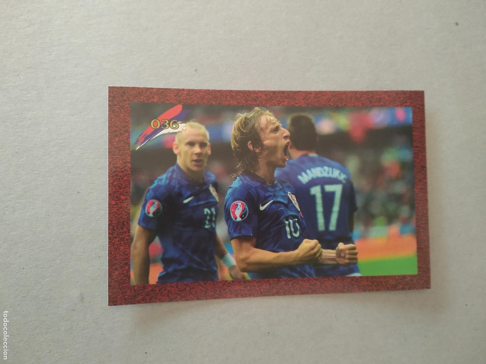 Coleccionismo: 36 MODRIC CROACIA CROMO FUTBOL CAMINO A RUSSIA 2018 RUMBO WORLD CUP EDITADO EN MEXICO