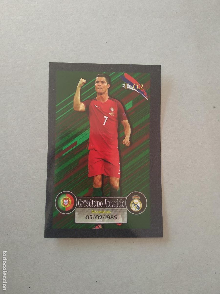 Coleccionismo: E-2 CRISTIANO RONALDO PORTUGAL CROMO FUTBOL CAMINO A RUSSIA 2018 RUMBO WORLD CUP EDITADO EN MEXICO
