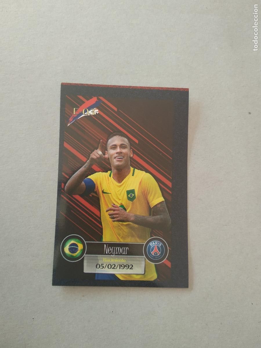 Coleccionismo: E-3 NEYMAR BRASIL CROMO FUTBOL CAMINO A RUSSIA 2018 RUMBO WORLD CUP EDITADO EN MEXICO