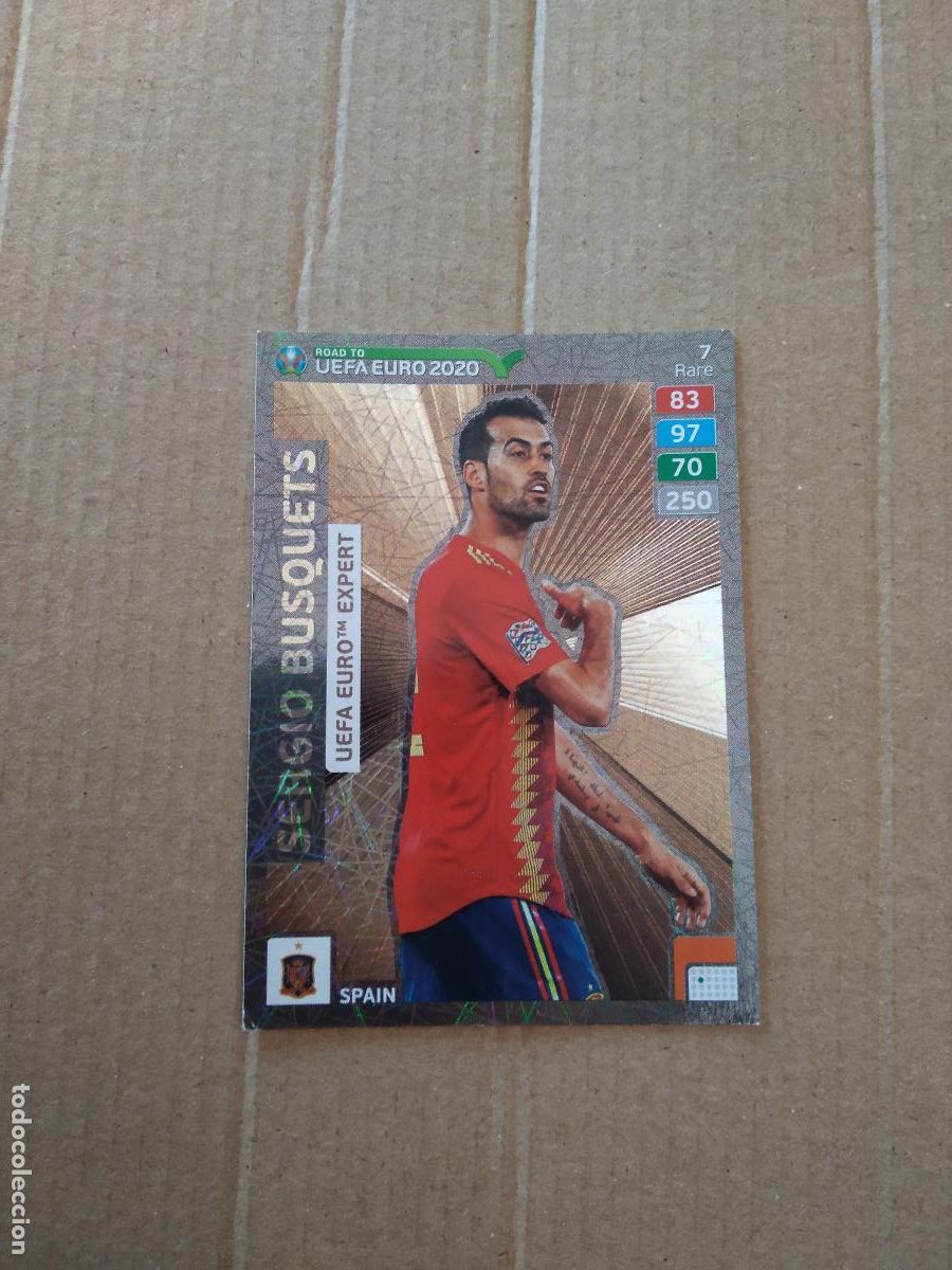 Sammeln: 7 BUSQUETS ESPA&Ntilde;A CROMO TARJETA FUTBOL ROAD EURO 2020 ADRENALYN PANINI EUROCOPA