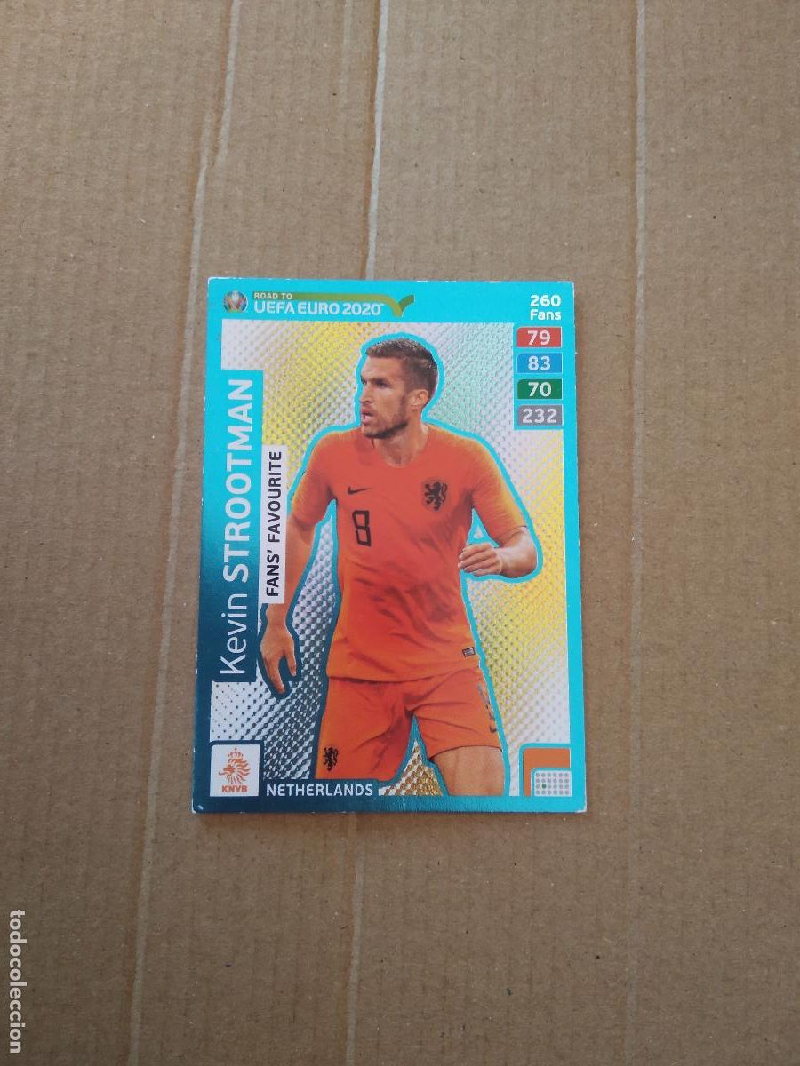 Coleccionismo: 260 STROOTMAN PAISES BAJOS CROMO TARJETA FUTBOL ROAD EURO 2020 ADRENALYN PANINI EUROCOPA