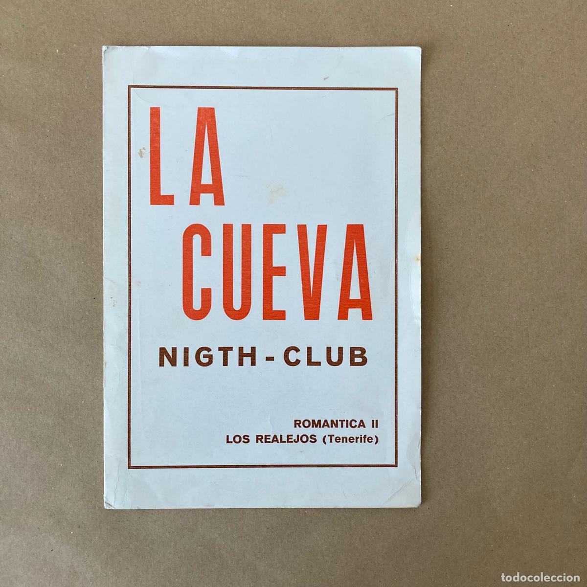 Collectionnisme: FOTOGRAF&Iacute;A SOUVENIR DE LA CUEVA NIGHT CLUB - ROM&Aacute;NTICA LOS REALEJOS TENERIFE - A&Ntilde;OS 70