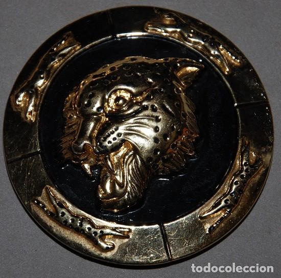 Coleccionismo: APLIQUE DECORATICO CABEZA DE JAGUAR