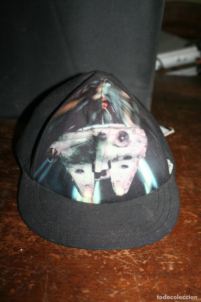 Coleccionismo: gorra original mu&ntilde;eco star wars adidas ni&ntilde;o