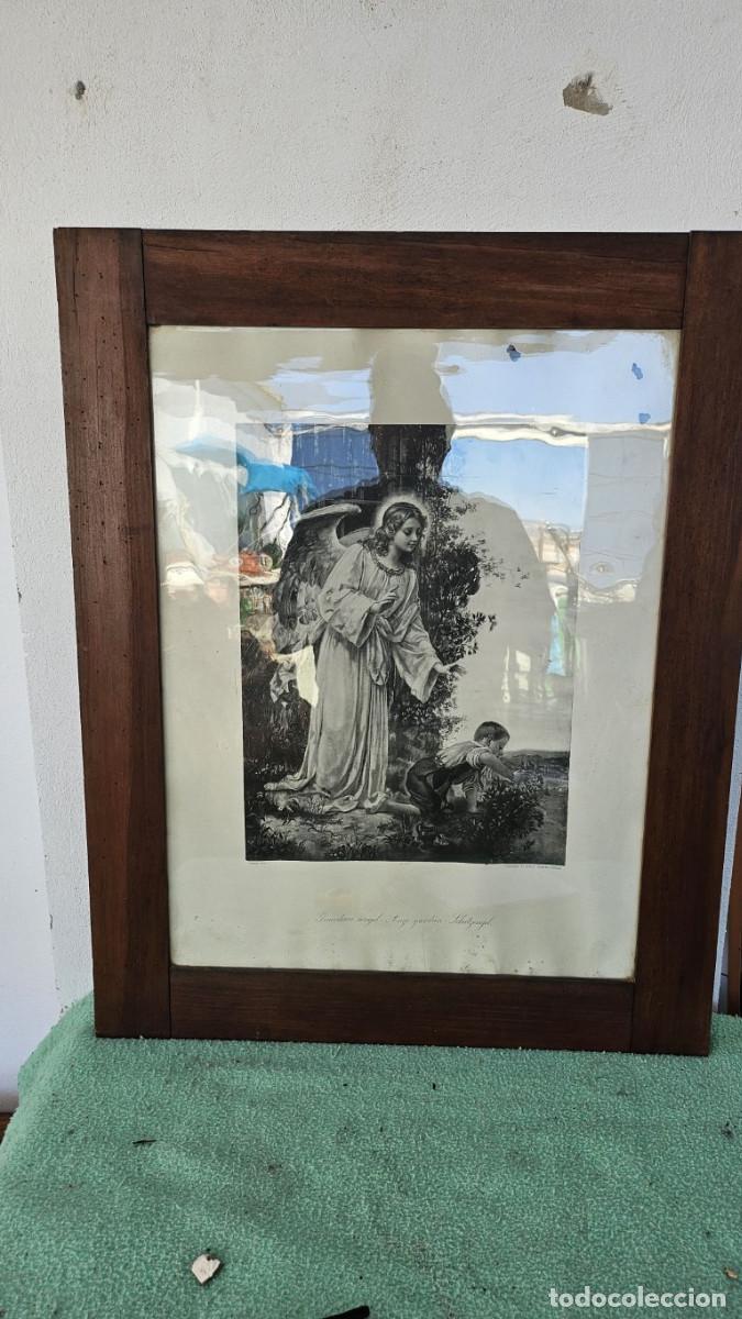 Coleccionismo: lamina antigua religiosa - Foto 1