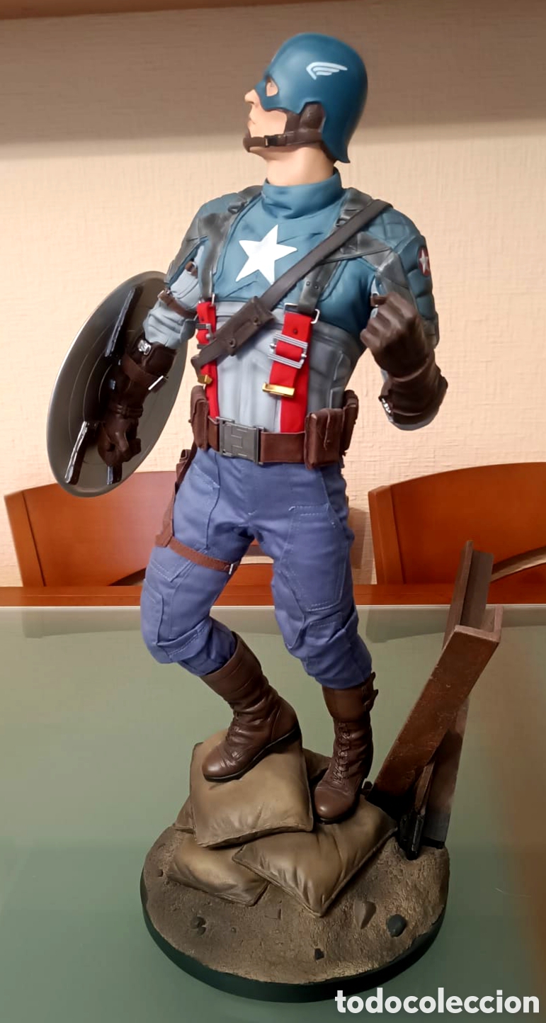 Coleccionismo: Sideshow Capitan Am&eacute;rica - Foto 9