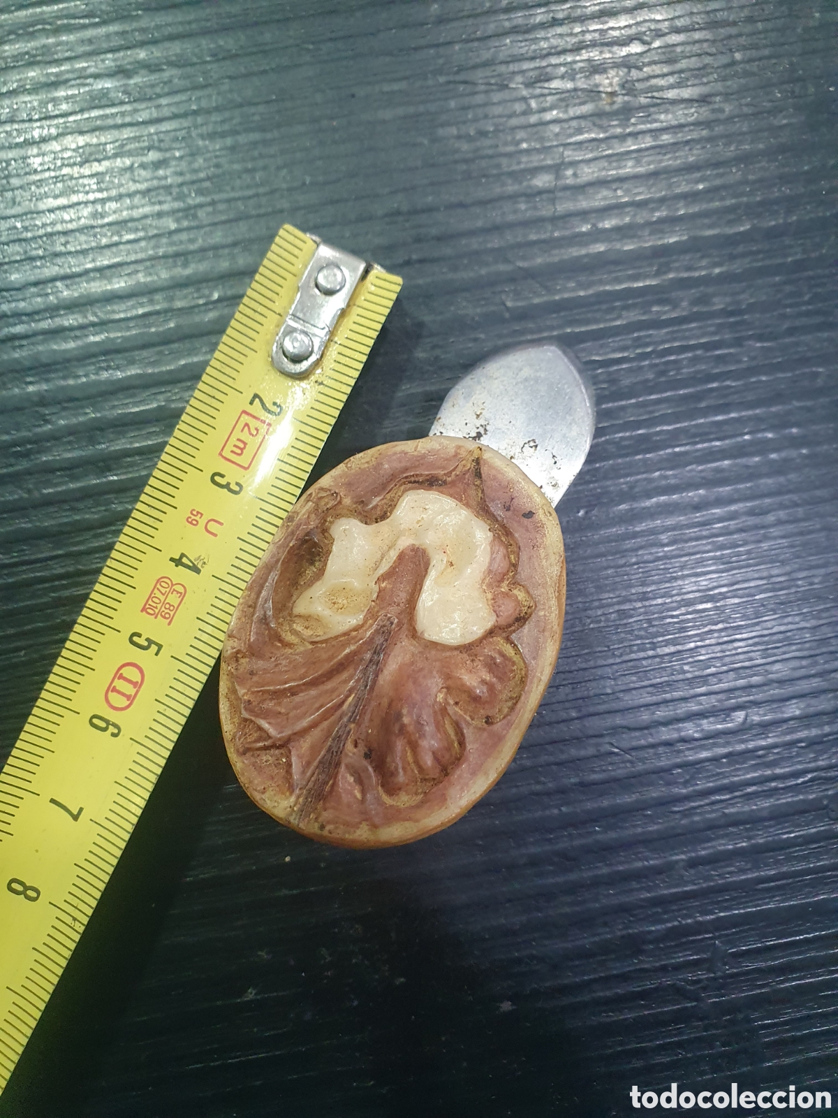 Coleccionismo: Cascanueces con forma de nuez. (L24) - Foto 2