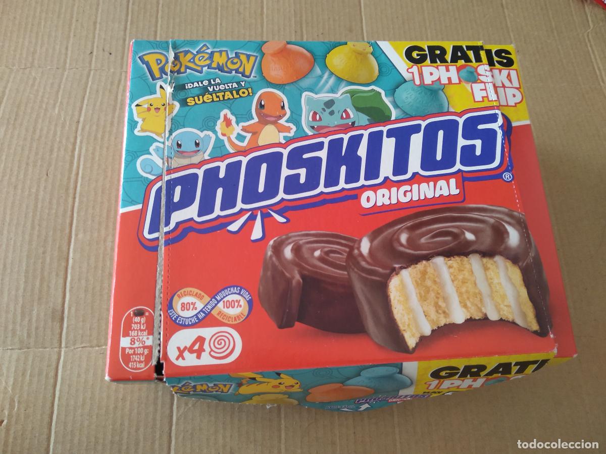 Coleccionismo: CAJA VACIA PUBLICIDAD PHOSKITOS POKEMON